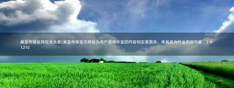 麻豆视频最新入口：麻豆传媒官网在线免费(麻豆传媒官方