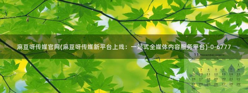 麻豆 入口导航：麻豆呀传媒官网(麻豆呀传媒新平台