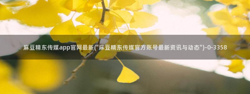 麻豆视频 内容高清：麻豆精东传媒app官网最新(\